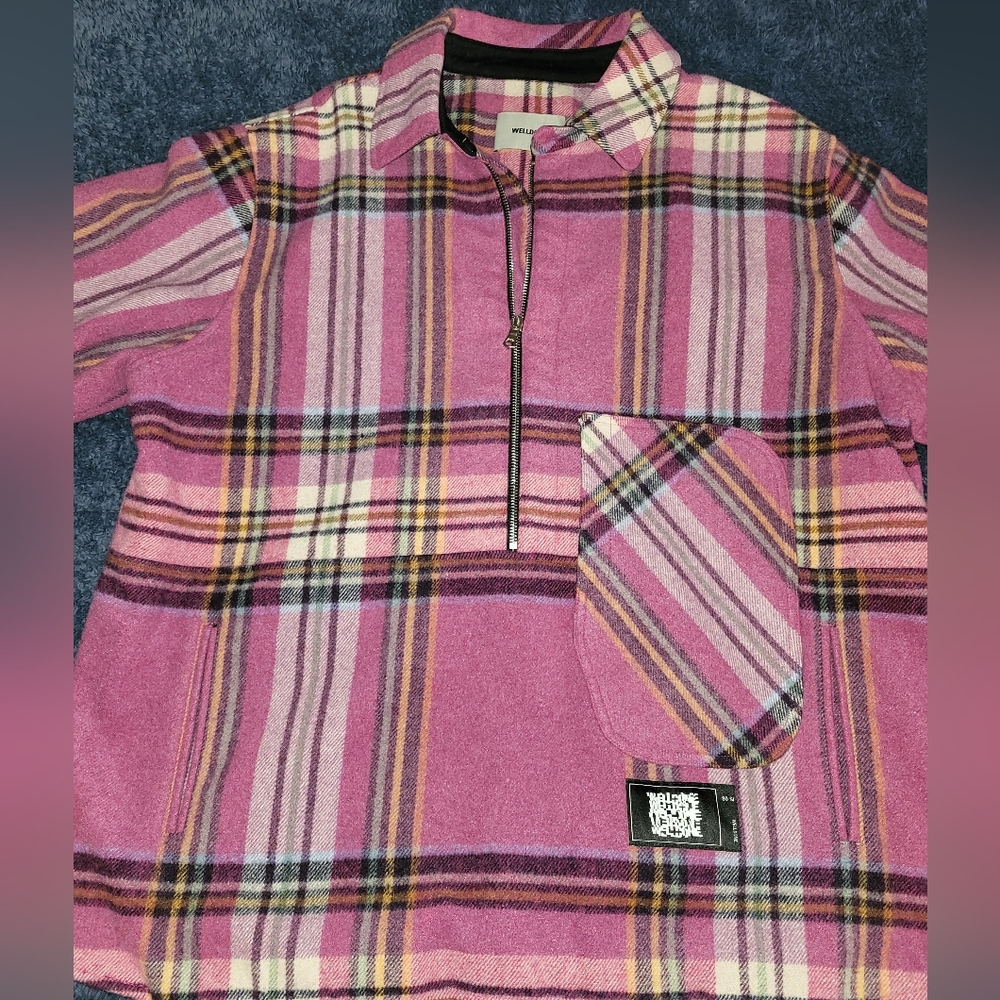 We11Done Plaid Wool Pull-Over